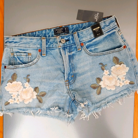 Abercrombie & Fitch Pants - Abercrombie & Fitch Denim Shorts - Harper